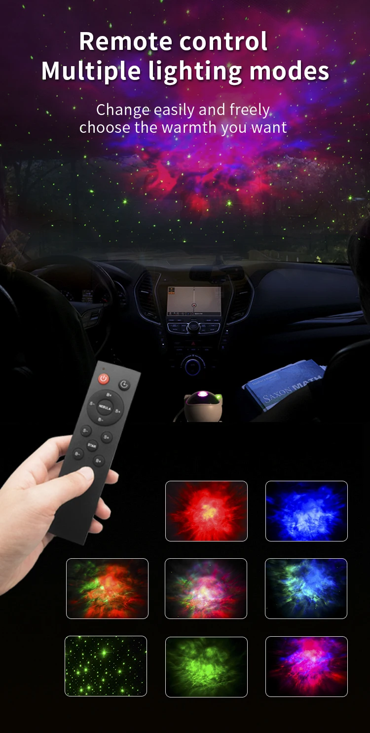 product galaxy light projector for kids star projector moon nebula astronaut shaped light usb astronaut star light projector-37