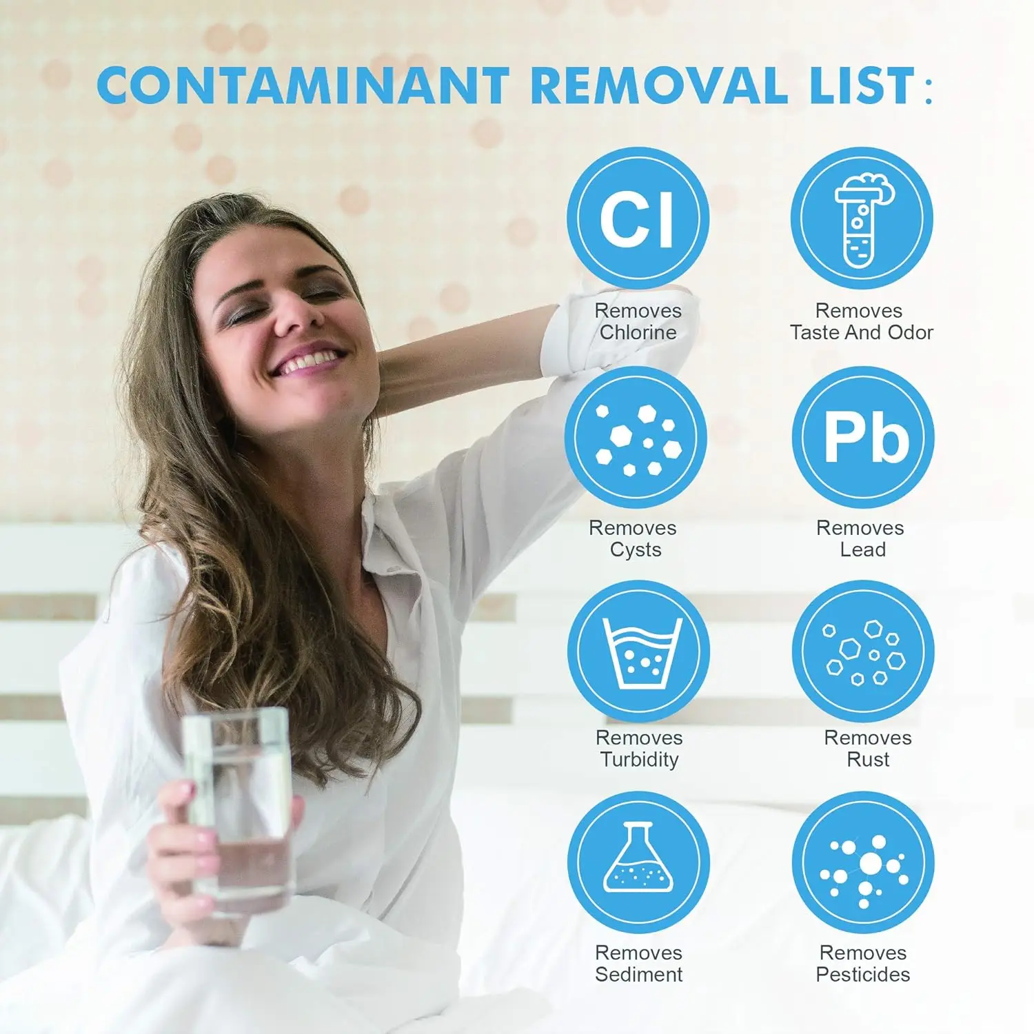 5231JA2006A Replacement Refrigerator Water Filter - Fits LT600P 9990 5231JA2006A-S LSC27931ST LFX25960ST  FML-2 RWF1000A