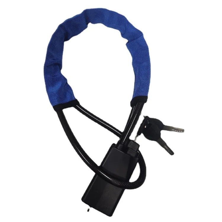 New Hot Selling Car Anti-theft Universal Steel Cable Lock Extended Thickened Steering Wheel Lock