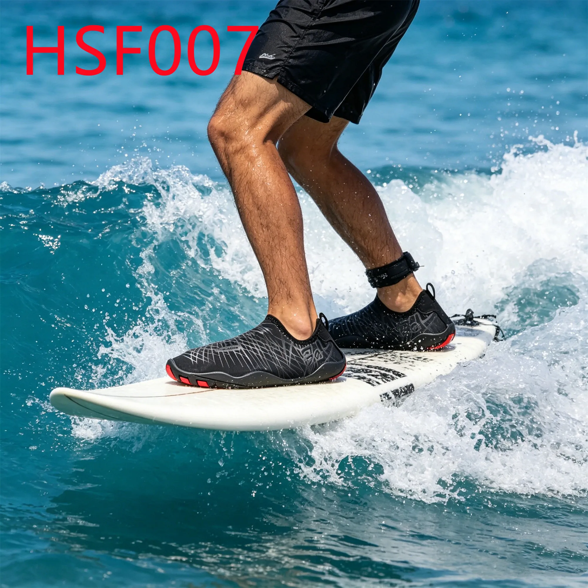 HY,Hua Singh Diving Practice Snug Foot Quick Dry & Anti-slip Water Shoes Surf Lifesaving Seals Out Gravel Swimming Shoes HSF007