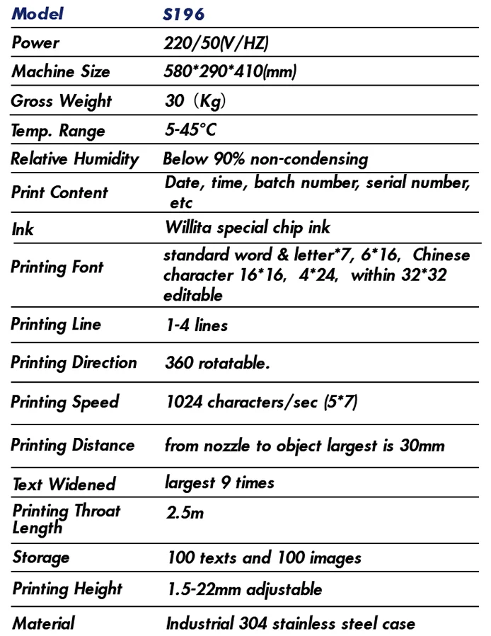 Automatic Continuous Inkjet Printer Online Cij Batch Code Printing Machine for Expiry Date Number Coding on Bottle Wire Cable