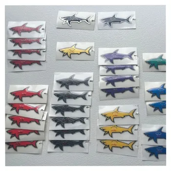 Factory Wholesale Custom Shark Stickers Waterproof Suitable for DIY Decoration of Mobile Phones Clothes Hats IPads