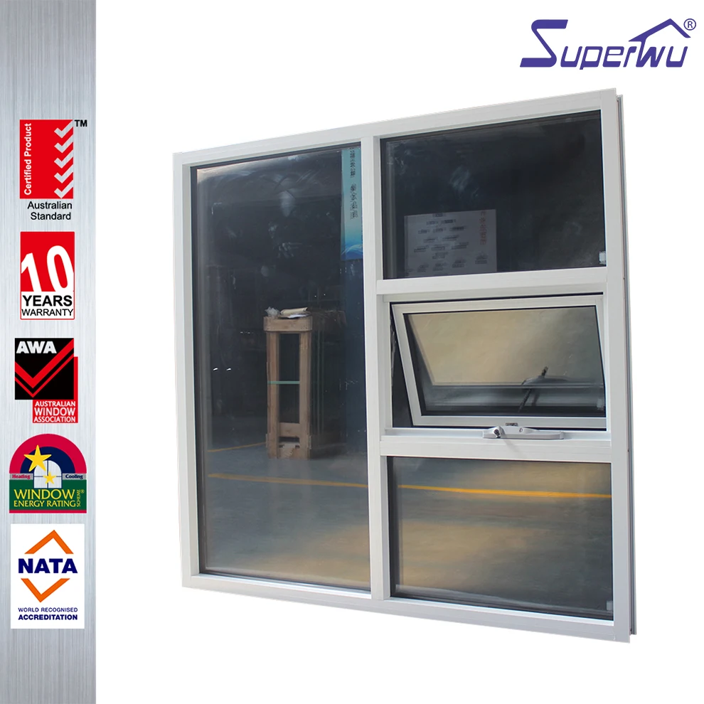 Hot Sale Good Quality New Design Cheap Aluminium Awning Windows From China Supplier Chain Winder Windows