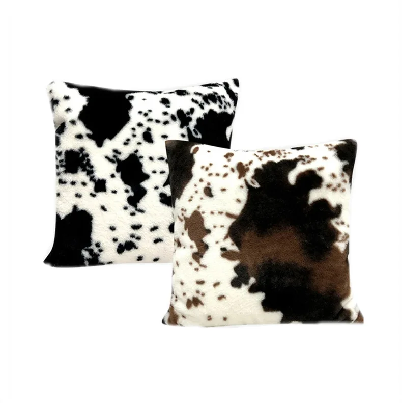 cow pattern pillows