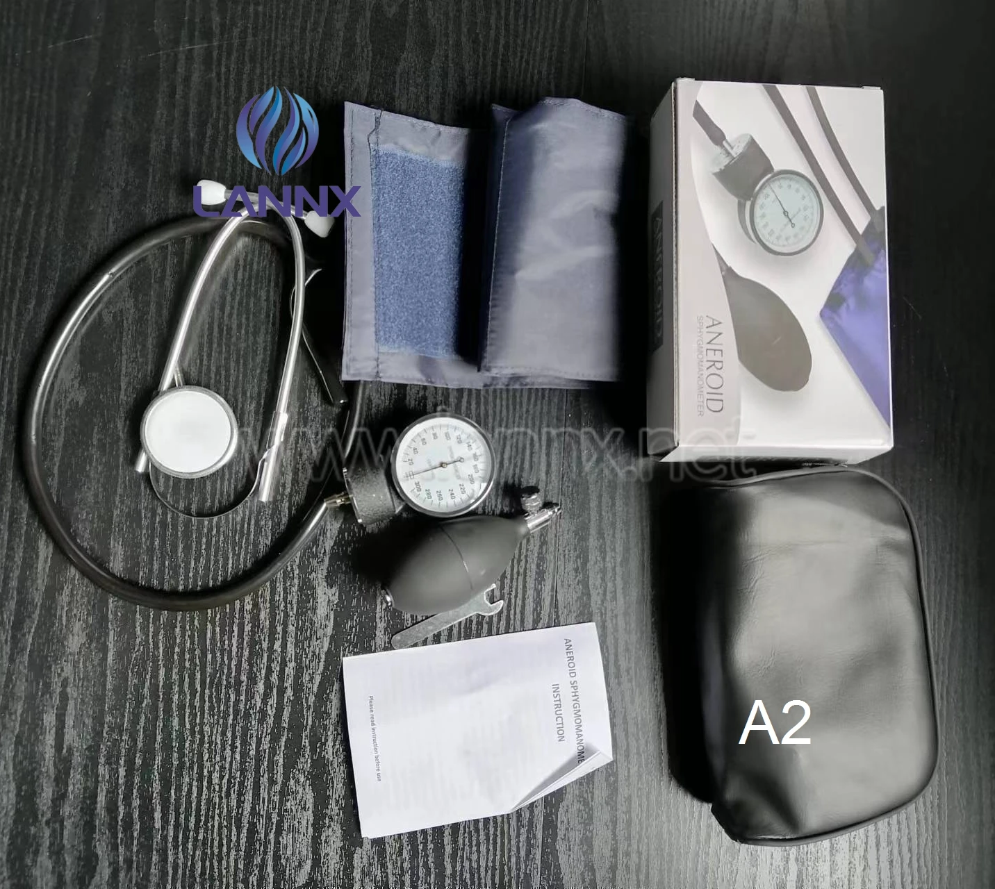 Lannx A2 Oem Medical Standard Manual Aneroid Sphygmomanometer With