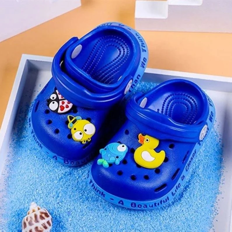 
 Crocband Clog китайская обувь для детей желе инъекция Классическая садовая обувь водонепроницаемые детские сабо пляжные Тапочки  
