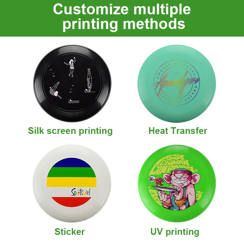 Пользовательские бриллиантовые диски 175 г, светодиодные летающие диски, игрушки для спорта на открытом воздухе