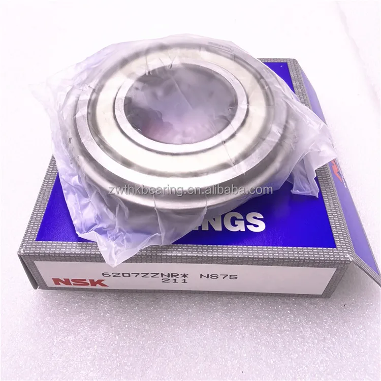Nsk 6207ZZNR Bearing - Deep Groove Ball Bearing for Farms & Food
