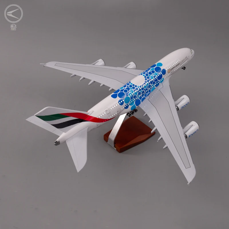 Emirates Airlines EXPO 2020 Airbus A380 Model Airplanes