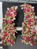 Arco di fiori rosa 1,9m+2,1m