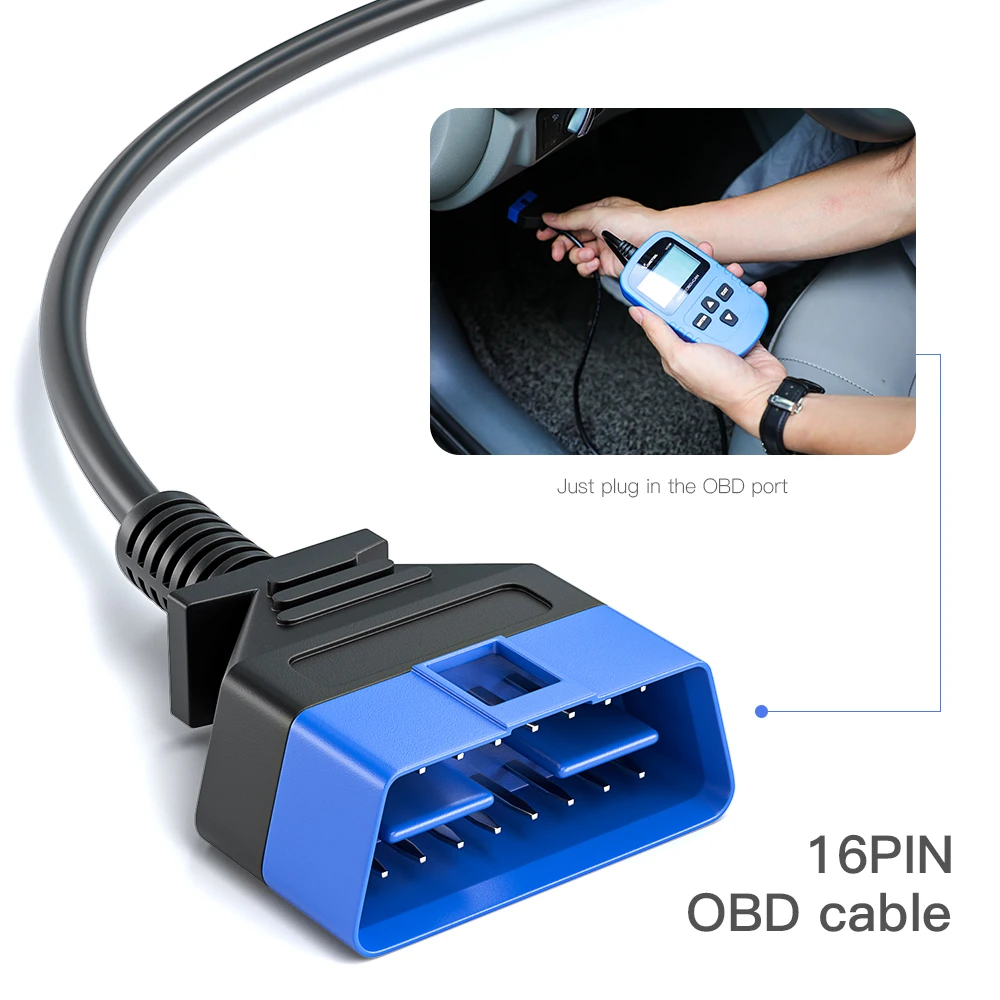 Vdiagtool VD10 OBD2 Scanner Car Code Reader EOBD OBD2 Scan Tool Check Engine Fault Code Read PK CR3001 319 ELM327 AD310