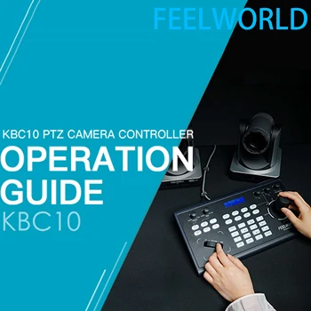 FEELWORLD KBC10 PTZ Camera Controller with Joystick OEM Factory Direct Supply for Live Streaming Church Monitoring detail image