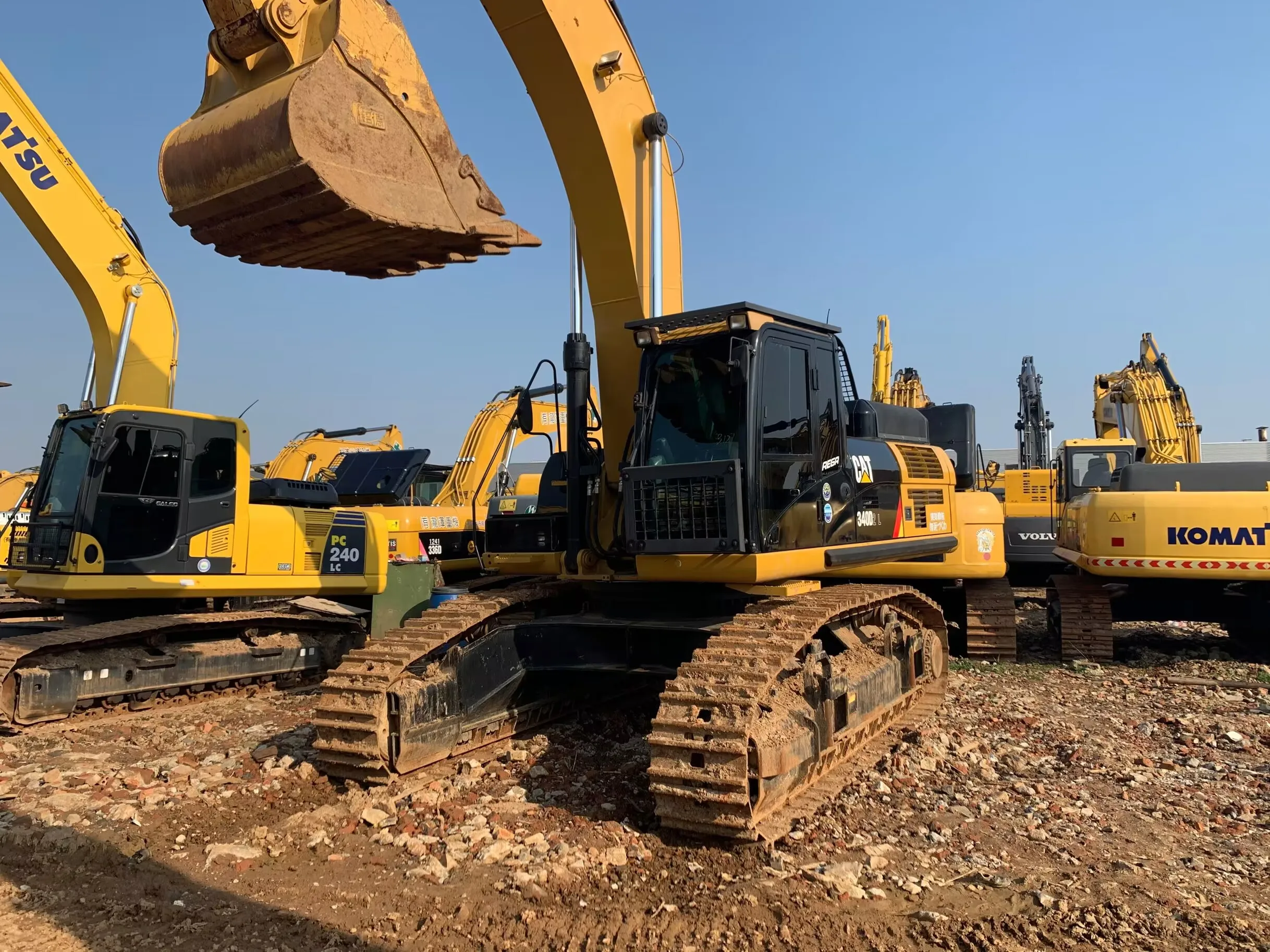 Construction Cat 340 D2l Earth Moving Excavator Machine Used Excavator For Caterpillar Buy Buy