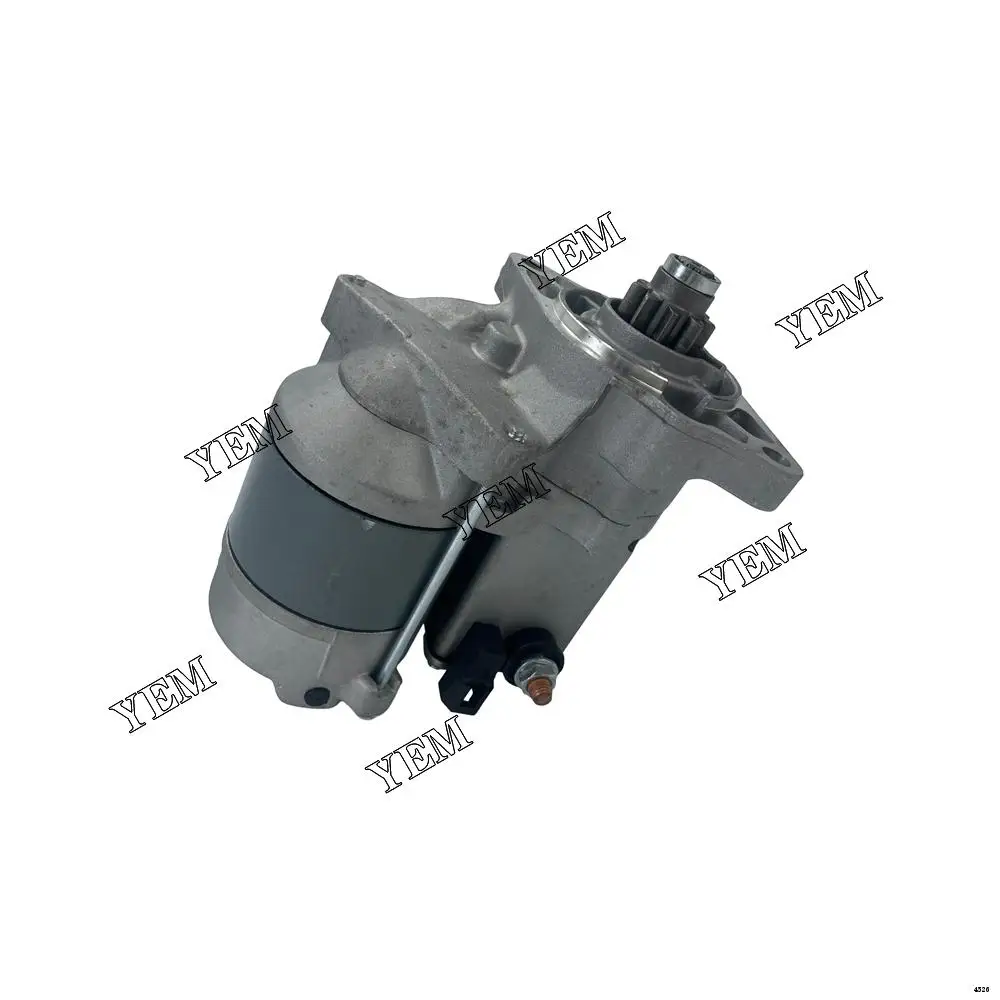 D1005 Starter 37560-63010 for Kubota Excavator Diesel Engine