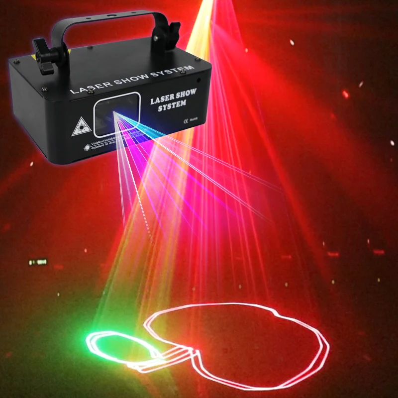 Wholesale Lumière laser à une tête 4D, effets dj, éclairage dj
