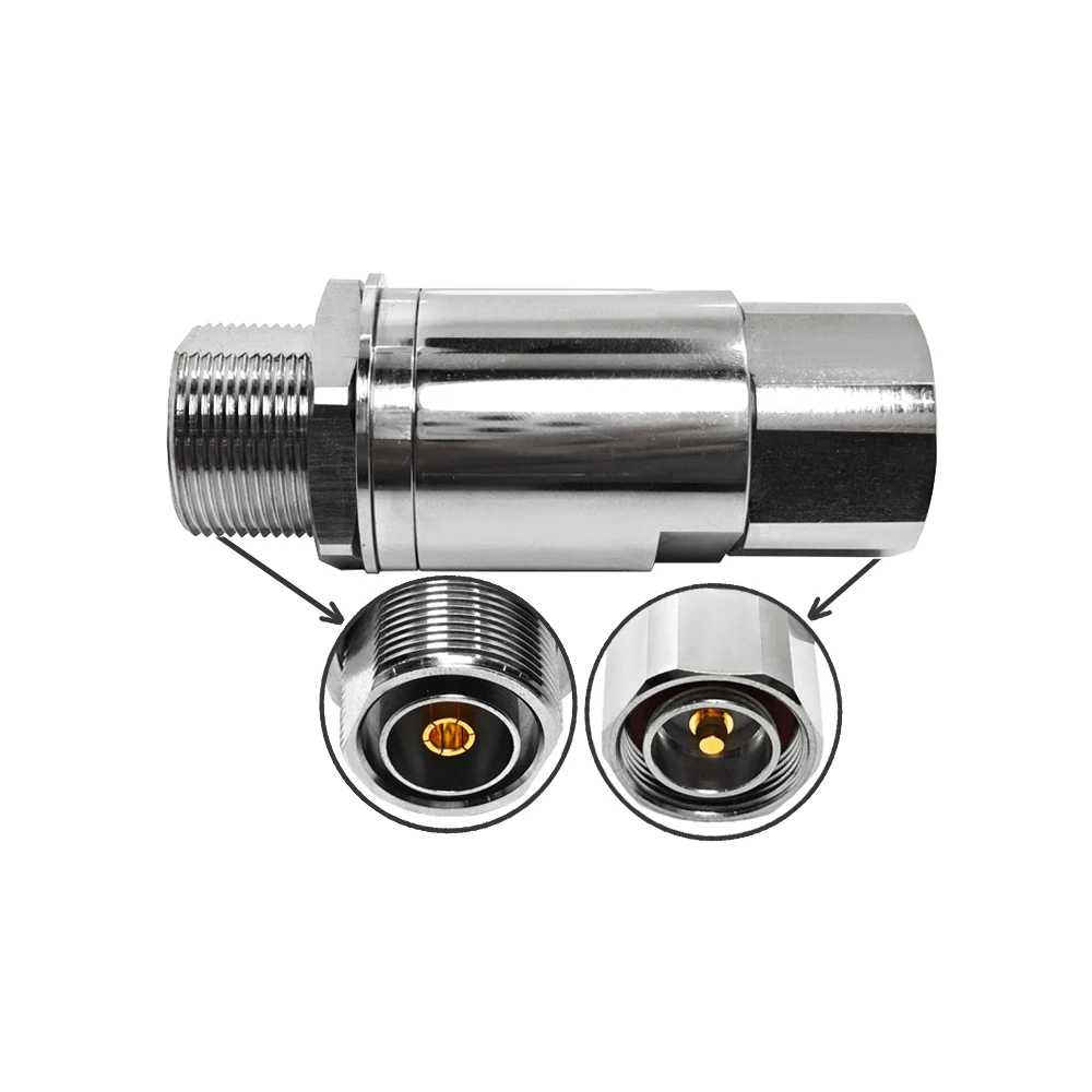 L29 Type 7/16 DIN Male to Female Jack Rf Connector Flange Surge Arrester Protector lightning protection Devices
