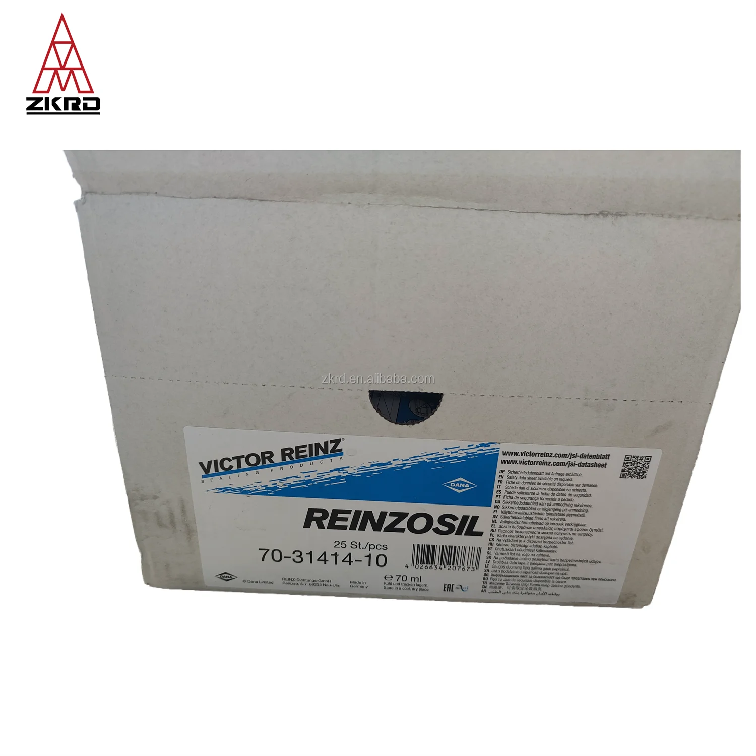 Ravenol 5w40 Sigillante Silicone Victor Reinz 300°C, Per Motori E Cambi Olio, Resistente Al Calore, Numero 70-31414-10 Rifrattometro Miele - Foto 6