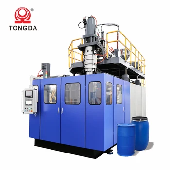 200L Blue HDPE Plastic Drum Bucket Extrusion Blow Molding Machine for Mould Making