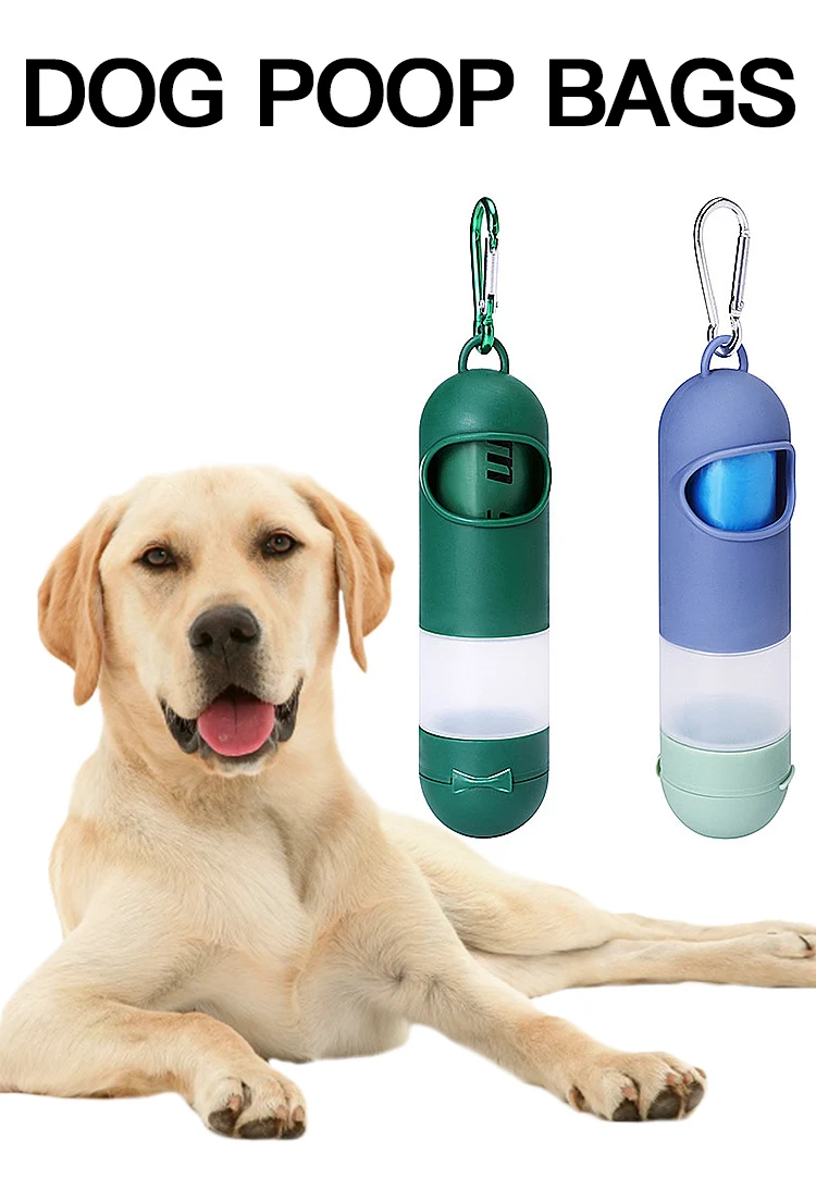 Manufacturer Wholesale Functional Black Blue Green Dog Poop Bag With