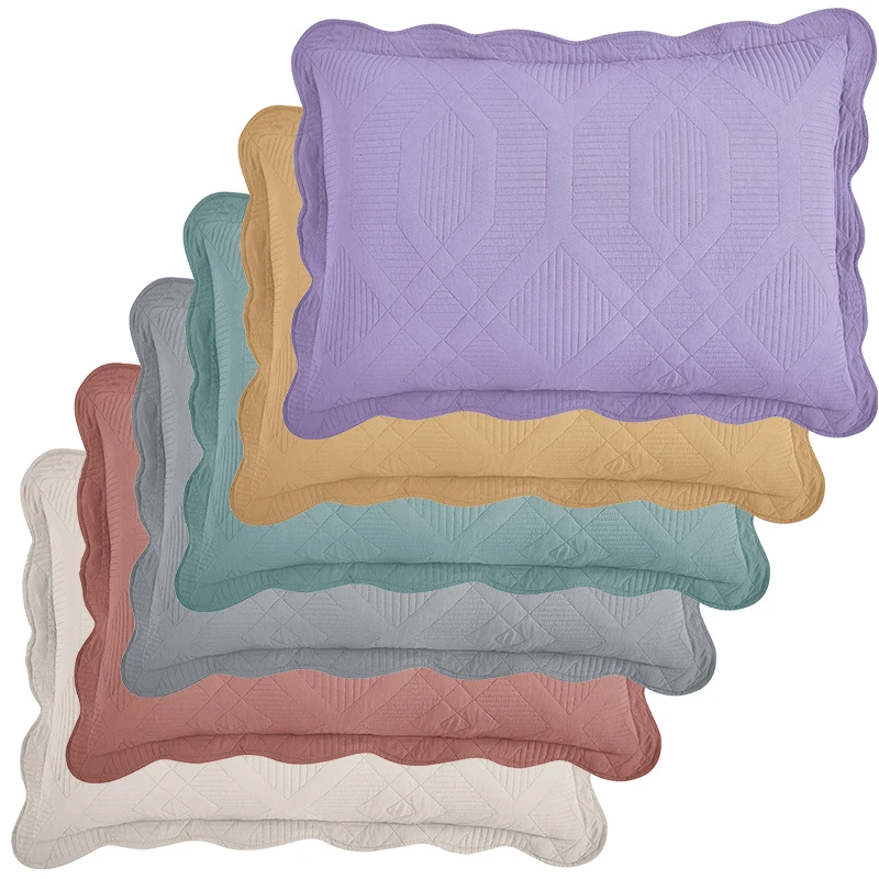 Bed Cover Embroidered Bedspreads Coverlet Microfiber Quilted Quilt Bedding Set for All Seasons