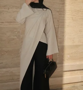 Clothing Manufacturer Custom Modest Fashion for Women Muslim Dress Make Own Brand Low MOQ Apparel High Quality Garment Abaya
