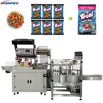 130-200bag/min Small bag candy secondary packaging machine Small bag candy automatic sorting filling Large bag packaging machine