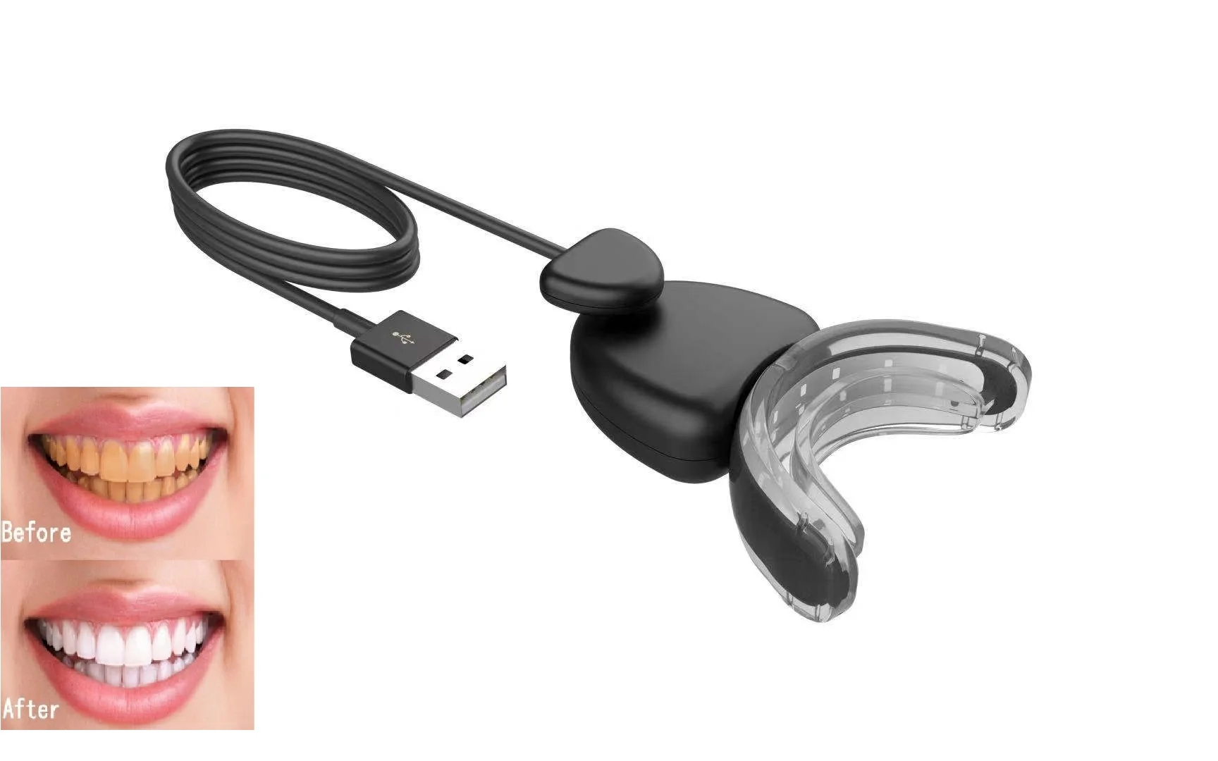 Wireless Portable  Recharge Home Use Mini Size Zoom Teeth Whitening Machine LED Teeth Whitening White Light for Tooth