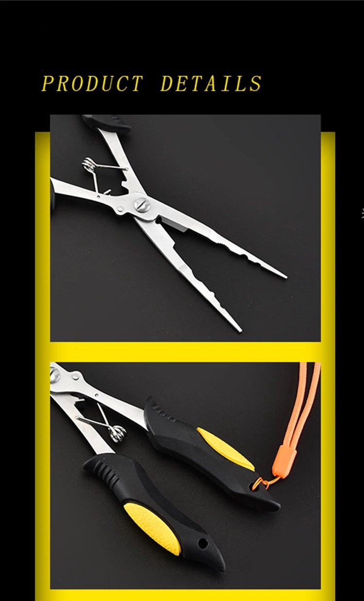 Top Right Fp004 High Quality Stainless Steel Fishing Plier With Sheath