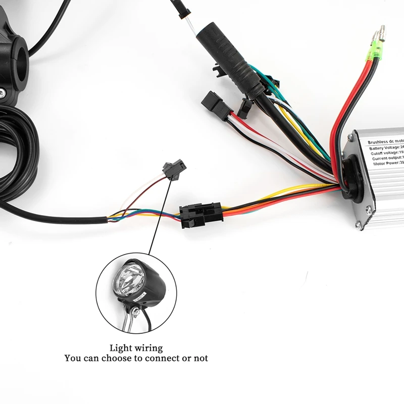 Лидер продаж 24V36V48V 500W контроллер для щеток 9 Mosfet набор электрического велосипеда Ebike