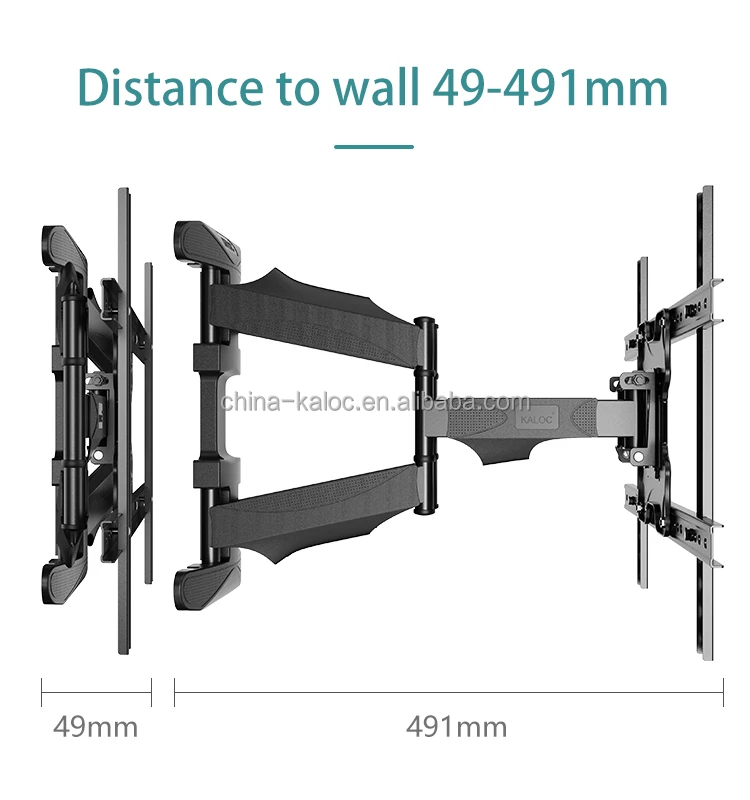 KALOC X8 Full Motion TV Wall Mount Bracket for 32