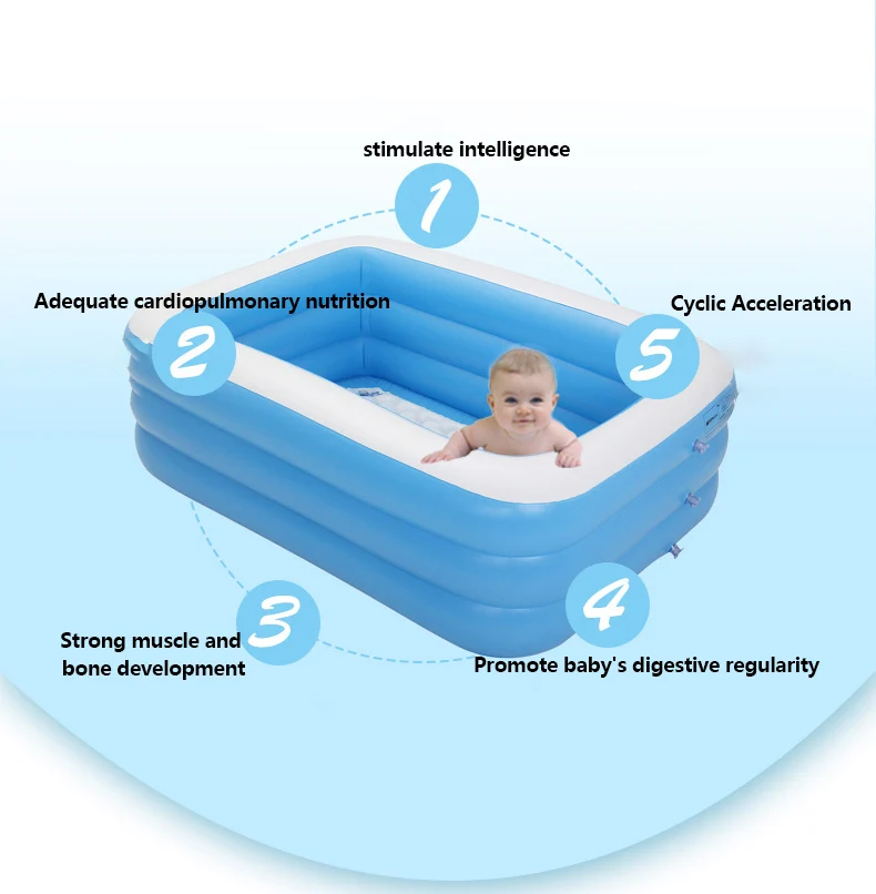 Портативный взрослый большой бассейн Детские бассейны плавание на открытом