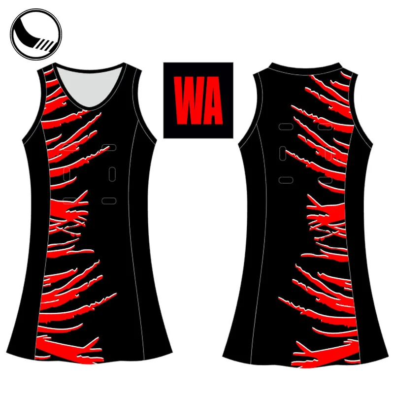 Custom Plus Size Netball Dress Womens
