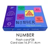 Number Ring Flash Cards