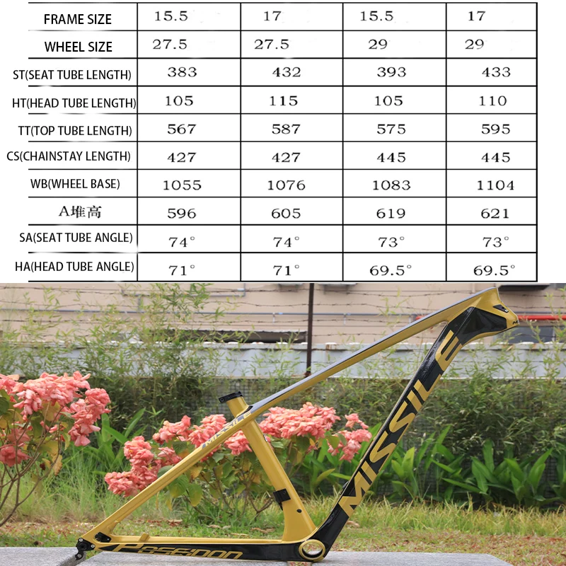 27.5 plus carbon frame