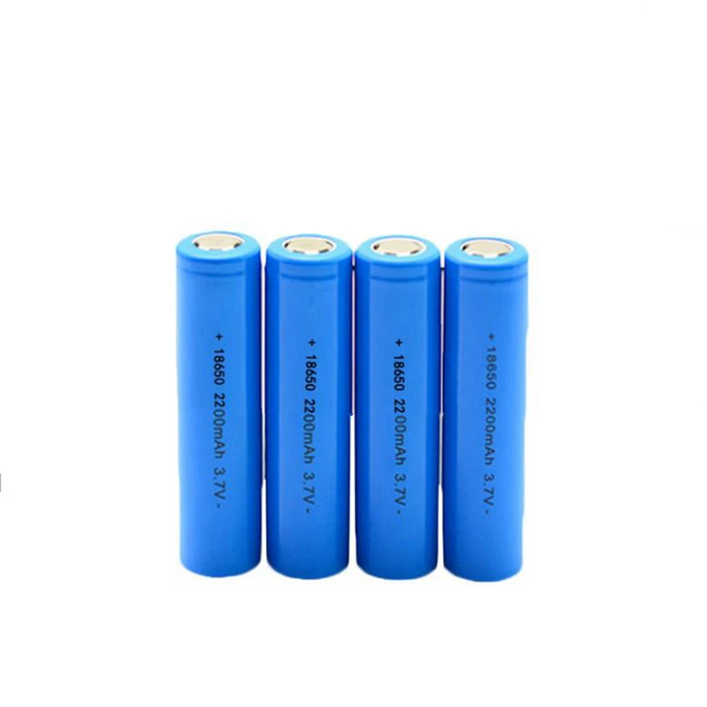 Cheap Price Grade a Power Bank Lithium Ion Batteries Cell Icr INR18650 22f Li-ion Cylindrical Battery 18650 2200mah 3.7v 8.14wh