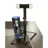 Black C12 Double Square Light [1.8m Quadruped TikTok Remote Control]