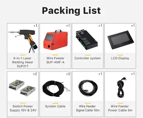 DIY Fiber Laser Welding Machine 1500W Easy Operate Core Components Motor Bearing Pressure Vessel Metal