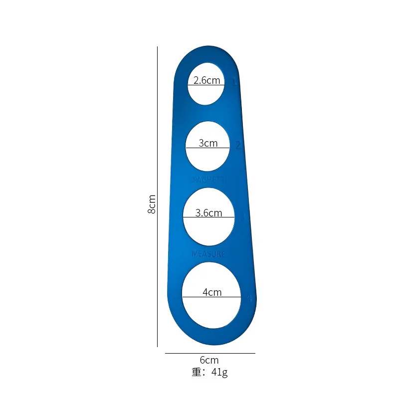 Пользовательский логотип кухонный измерительный инструмент для пасты