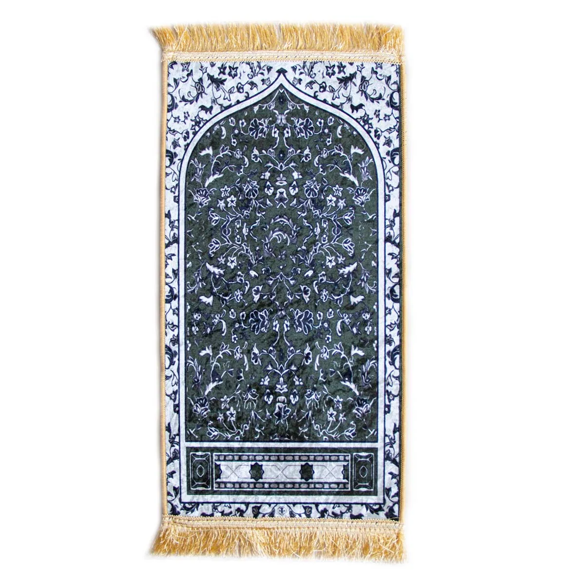 Premium Mini Smart Madinah Travel Prayer Rug Mat Thick Ramadan Rug Mat for Muslim Small Smart Mini Prayer Mat