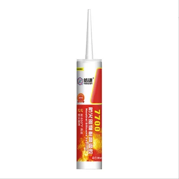 Fireproof waterproof flame-retardant high-temperature resistant sealed glass exhaust pipe weather resistant fire barrier sealant