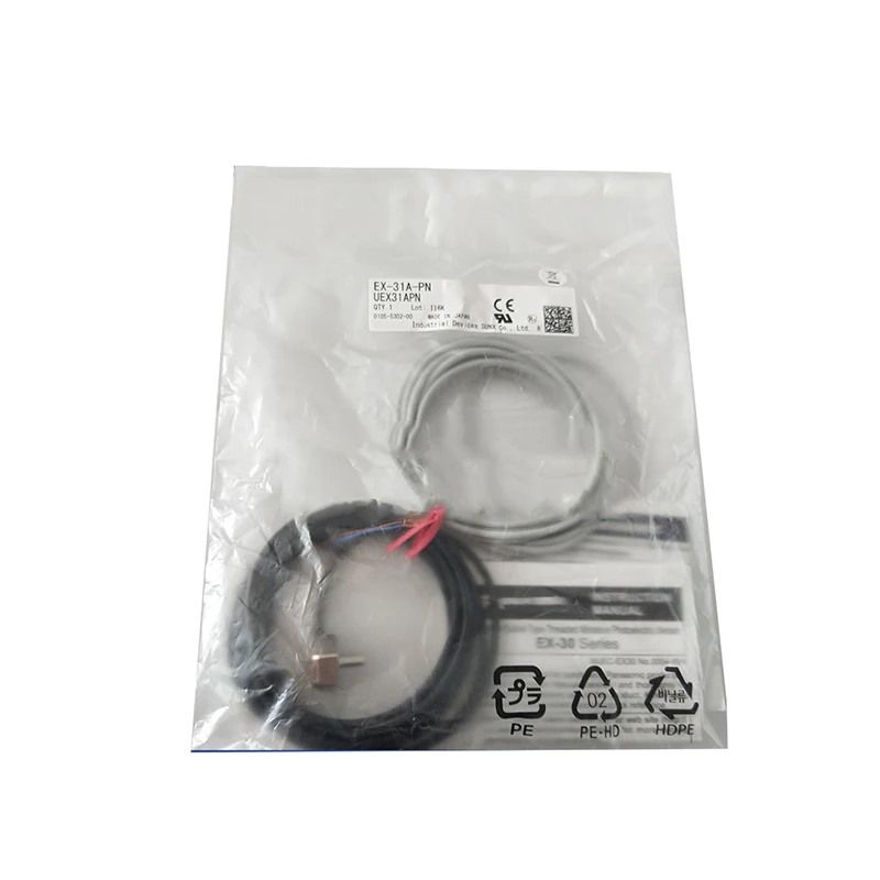 New Original EX-31A-PN Photoelectric Sensor, EX SeriesHigh detection sensitivity, quick response. Stable working state with good anti-interference. Applied for object detection and position sensing in industrial automation facilities.