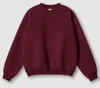 Sweat-shirt rouge foncé