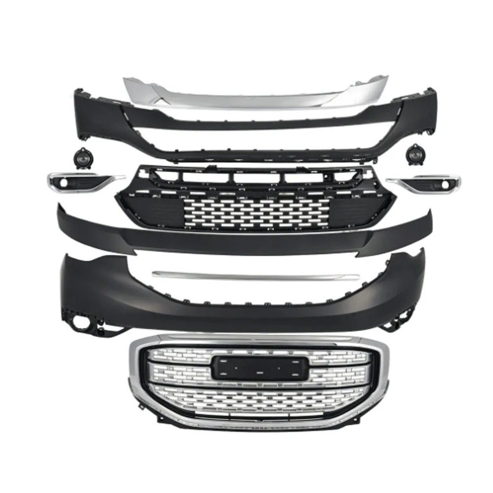 KEBEL Prednji poklopac od prigušivača Chrome Grille Assembly Kit za GMC Acadia Denali 2017-2019 OEM stil Auto Body dijelovi Visoka kvaliteta