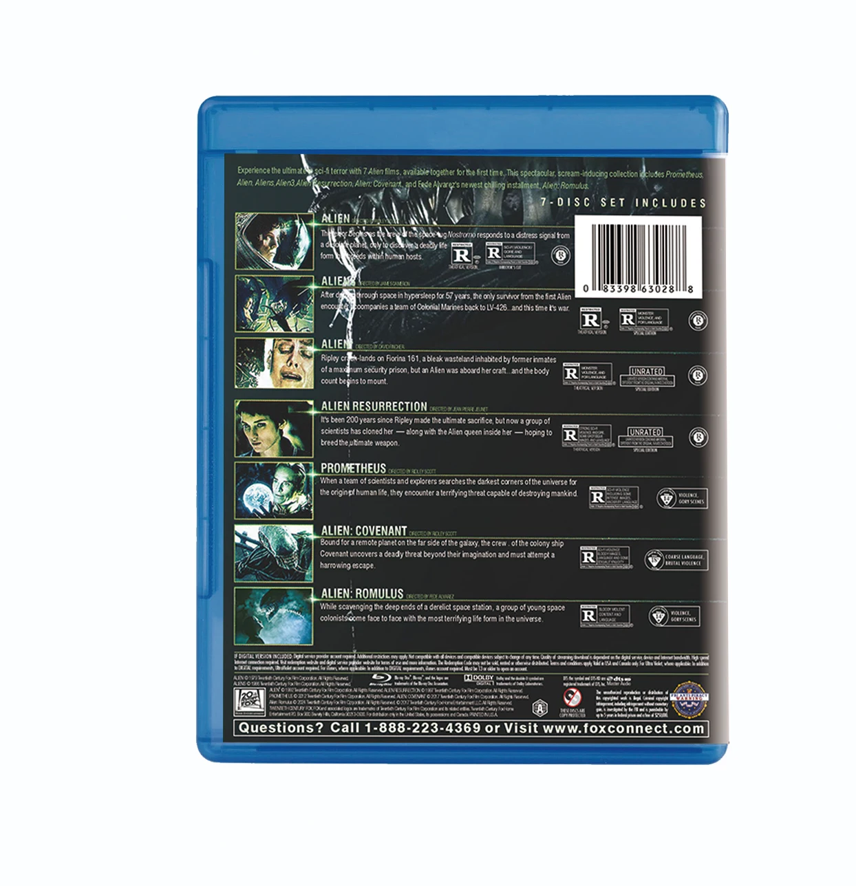 Alibaba.com: ALIEN 7-Film Collection Blu-ray 7 Discs : Factory