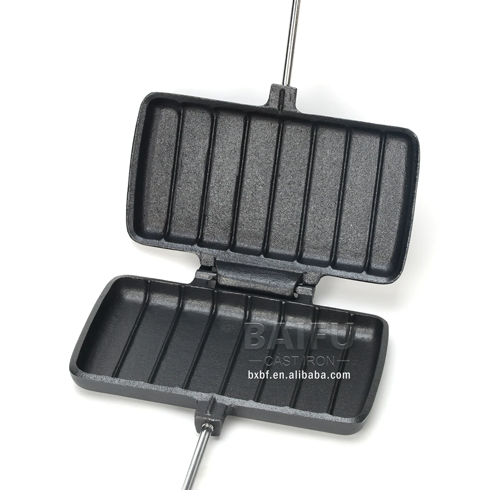 Cast Iron Pie Iron Jaffle Iron Campfire Pie Irons Sandwich Maker With