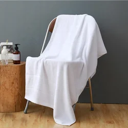 Роскошные полотенца и банное полотенце, набор из 100% хлопка для дома и отеля, большой размер, Белый, Серый