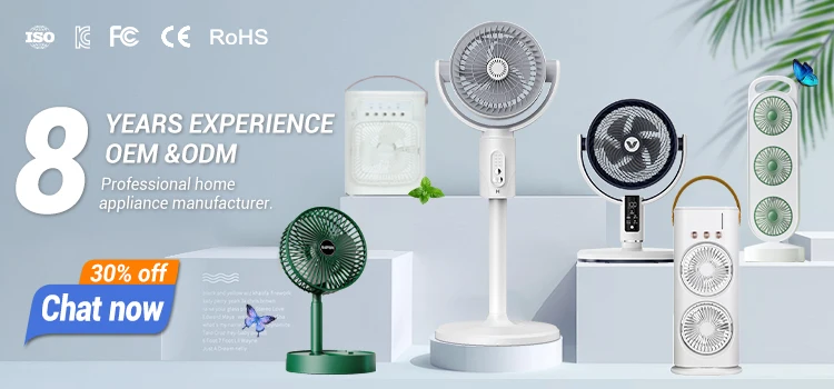 product 2025 3 in1 desktop table fan remote control rechargeable ceiling fan mini ventilador with led light hanging handheld fan-1