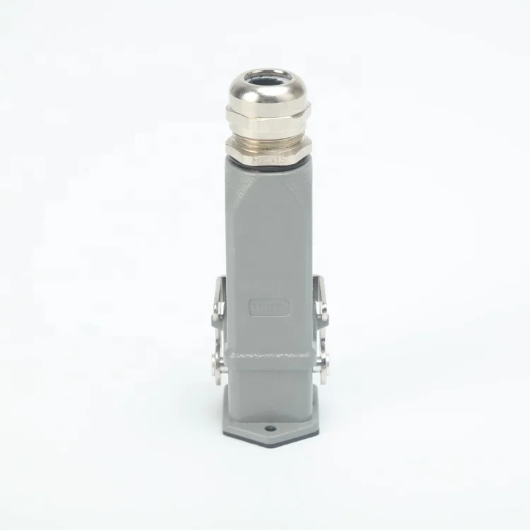 SIBAS HA 003 IP65 10A Heavy Duty Socket Connector With Metal Clamp