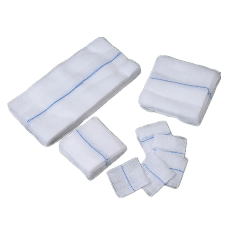 Non-sterile Cotton Gauze Sponges/swabs/pads With X-ray Detectable ...