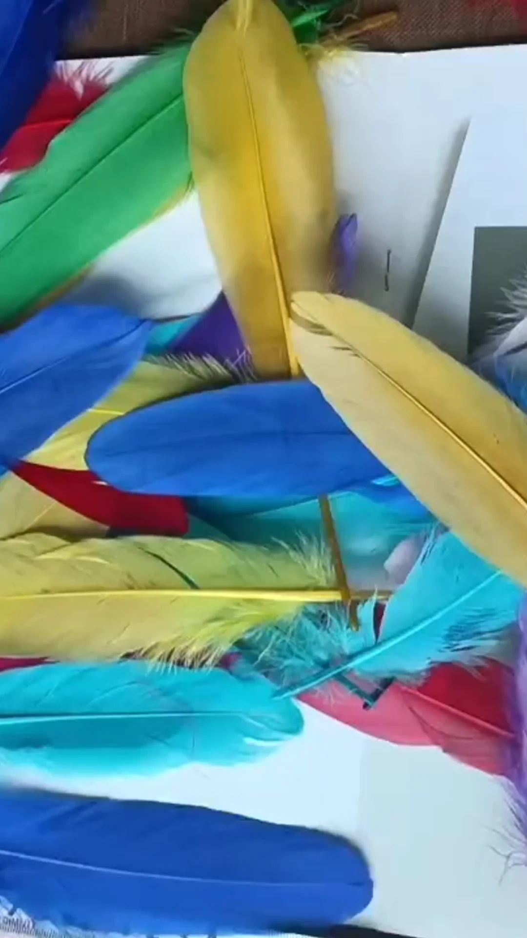 Factory Sells Feathers For Crafts 1422cm Goose Down Diy Fashion